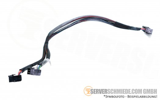 Dell 45cm  SAS Kabel 2x SFF-8643 gerade -- 2x SFF-8643 winkel 01KXPP