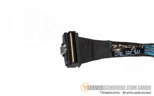 Dell 45cm SAS Kabel PCIe PERC 1x SFF-8654 winkel to 1x SFF-8654 winkel R350 07867X