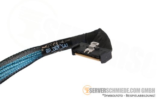 Dell 45cm SAS Kabel PCIe PERC 1x SFF-8654 winkel to 1x SFF-8654 winkel R350 07867X