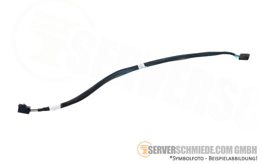 Dell 45cm SATA Kabel 1x SFF-8643 gerade to 1x SFF-8611 Oculink winkel R440 4xLFF 0GPPHP