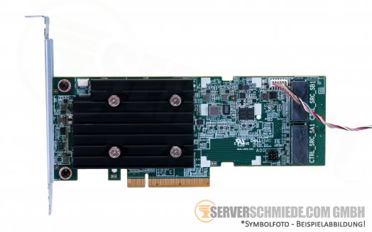Dell 4GB PERC H745 12G SAS 16-CH Storage Controller incl. BBU PCIe x8 2x SFF-8654 04TJGJ Raid 0, 1, 10, 5, 50, 6, 60, HBA IT-Mode