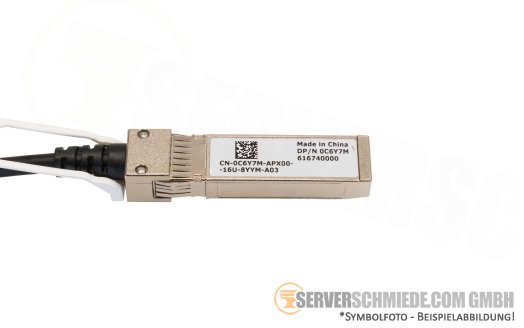 Dell 50cm 10G extern DAC Kabel 2x SFP+ 0C6Y7M