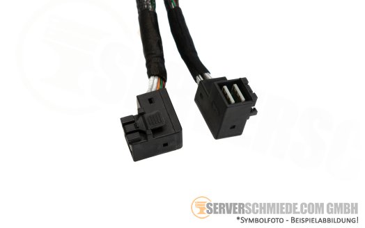 Dell 50cm / 40cm SAS Kabel 2x SFF-8643 winkel to 2x SFF-8611 winkel R440 0WNF9N
