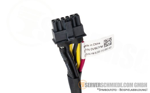 Dell 50cm Backplane Power Kabel Box 3 1x 10-pin to 1x 12-pin R7615 R760 0VWJYM