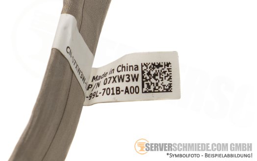 Dell 50cm NVMe Kabel cable 1x SFF-8654 gerade to 1x SFF-8654 gerade R6525 10xSFF 07XW3W