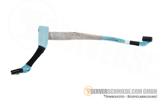 Dell 50cm NVMe Kabel cable 1x SFF-8654 gerade to 1x SFF-8654 gerade R6525 10xSFF 0G286V