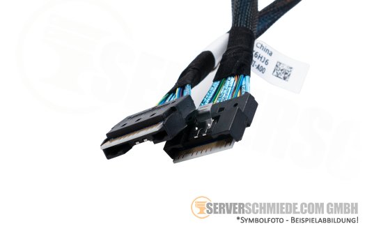 Dell 50cm NVMe Kabel Cable for R440 1x SFF-8654 gerade 1x SFF-8654 gerade 0X6HJ6