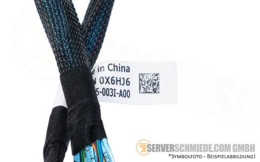 Dell 50cm NVMe Kabel Cable for R440 1x SFF-8654 gerade 1x SFF-8654 gerade 0X6HJ6