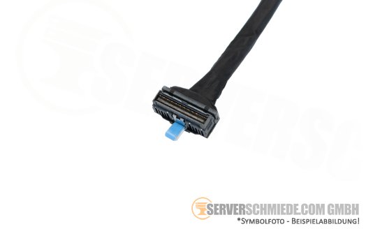 Dell 50cm SAS cable 1x SFF-8654 gerade to 1x SFF-8654 winkel R6615 8x SFF 0GM0M9