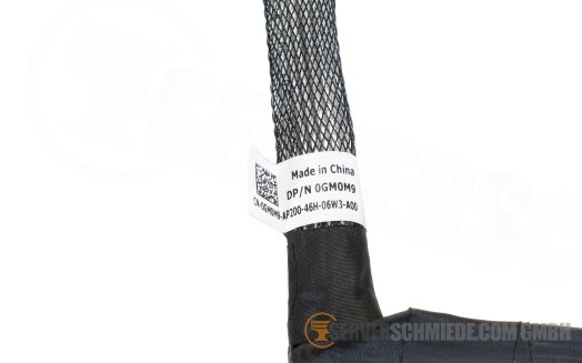 Dell 50cm SAS cable 1x SFF-8654 gerade to 1x SFF-8654 winkel R6615 8x SFF 0GM0M9