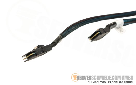 Dell 40 / 50cm SAS Kabel 2x SFF-8643 gerade to 2x SFF-8087 gerade 09488X