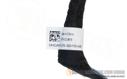 Dell 50cm SAS Kabel cable 1x SFF-8654 gerade to 1x SFF-8654 winkel R7615 02JN19