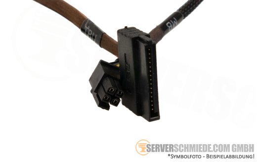 Dell 50cm SATA/Power Kabel Cable für DVD Laufwerk 1x 4-pin to SATA Strom Buchse 1x SATA 0TRJ5G