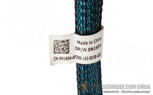 Dell 52cm NVMe Kabel cable 1x SFF-8654 gerade to 1x SFF-8654 gerade XR12 0N16D4