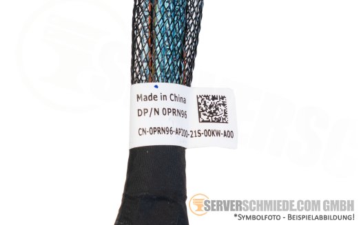 Dell 55cm BP to Controller Kabel cable 1x SFF-8654 8i winkel to 1x SFF-8654 8i winkel R760xs R750xs 0PRN96