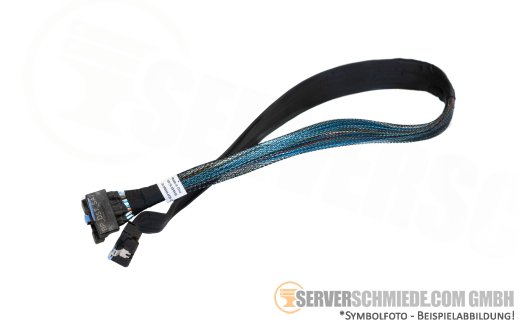 Dell 55cm BP to Controller Kabel cable 1x SFF-8654 8i winkel to 1x SFF-8654 8i winkel R760xs R750xs 0PRN96