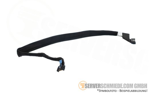 Dell 55cm NVMe Kabel cable 1x SFF-8654 gerade to 1x SFF-8654 gerade R6625 072TTC