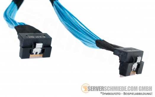 Dell 55cm R740xd 24x SFF NVMe Extender Cable Kabel for Bay A1/B1 - A/B 0XW06Y