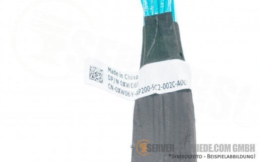 Dell 55cm R740xd 24x SFF NVMe Extender Cable Kabel for Bay A1/B1 - A/B 0XW06Y