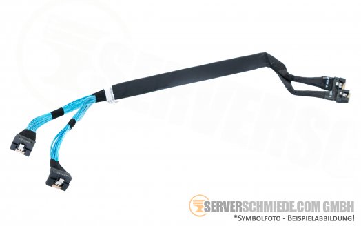 Dell 55cm R740xd 24x SFF NVMe Extender Cable Kabel for Bay A1/B1 - A/B 0XW06Y