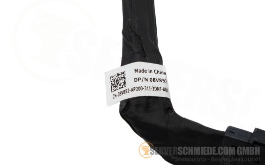Dell 55cm SAS cable 1x SFF-8654 gerade to 1x SFF-8654 winkel BP_DST_PB1 to MB_SL4 R7615 08V852