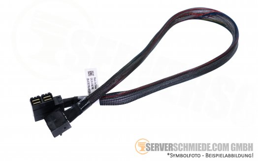 Dell 55cm SAS Kabel 1x double SFF-8643 gerade 1x double SFF-8643 winkel  0787PR