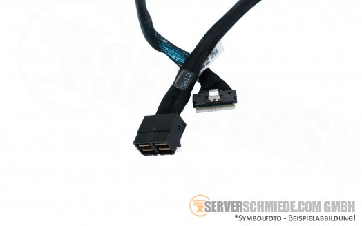 Dell 60cm 1x dual SFF-8643 1x SFF-8654 cable 0GHNCR 0G5KWM