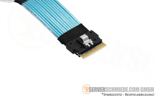 Dell 60cm front PERC to Mainboard Controller cable 1x SFF-8654 gerade to 1x SFF-8654 gerade R6525 0CP3DV