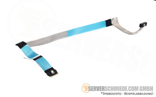 Dell 60cm front PERC to Mainboard Controller cable 1x SFF-8654 gerade to 1x SFF-8654 gerade R6525 0CP3DV