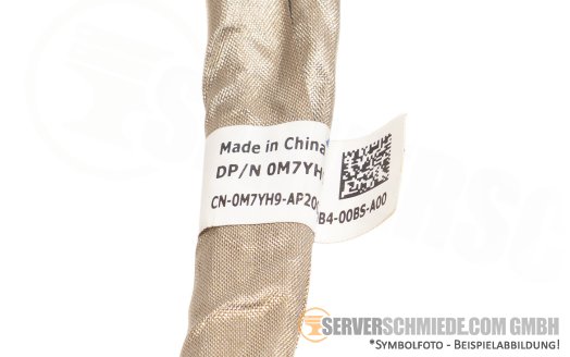 Dell 60cm Mainboard to front PERC Controller Kabel cable 1x SFF-8654 gerade to 1x SFF-8654 gerade R6525 0M7YH9