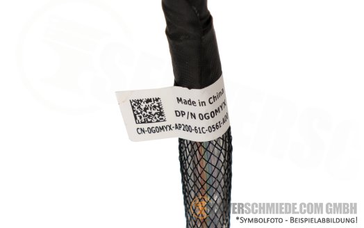 Dell 60cm NVMe Kabel cable 1x SFF-8654 gerade to 1x SFF-8654 winkel R7715 0G0MYX