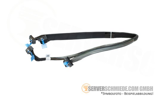 Dell 62 / 71cm NVMe Kabel cable 2x SFF-8654 gerade to 2x SFF-8654 gerade R7725 0YRCV8