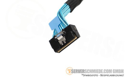Dell 63cm front PERC Kabel cable 1x SFF-8654 gerade to 1x SFF-8654 gerade R6525 10xSFF 0W5NMT