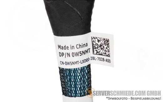 Dell 63cm front PERC Kabel cable 1x SFF-8654 gerade to 1x SFF-8654 gerade R6525 10xSFF 0W5NMT
