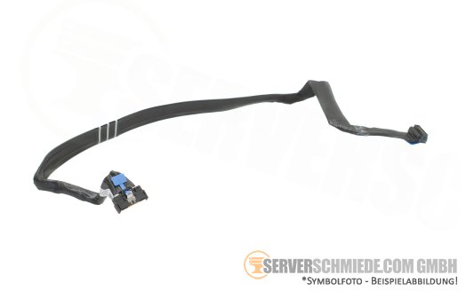 Dell 64cm Backplane to rear PERC Controller Kabel cable 1x SFF-8654 8i gerade to 1x SFF-8654 8i winkel R7725 082NTF
