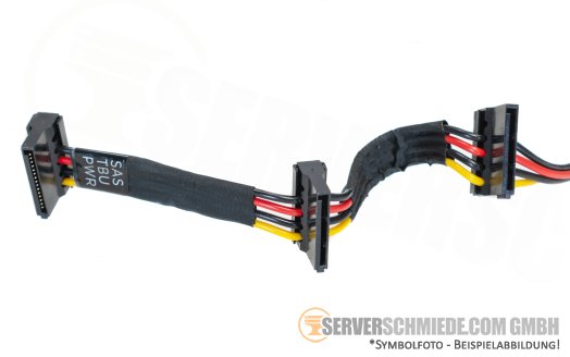Dell 65 / 50cm Powerkabel cable SAS TBU ODD 1x 4-pin to 3x SATA power T430 0FGVG3
