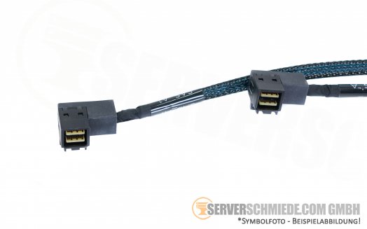 Dell 65cm SAS Kabel 1x SFF-8643 winkel  2x SFF-8643 winkel  0YF7RN