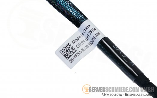 Dell 65cm SAS Kabel 1x SFF-8643 winkel  2x SFF-8643 winkel  0YF7RN
