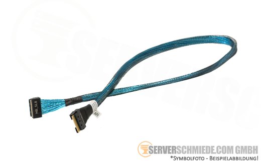 Dell 70cm front PERC to MB Kabel cable 1x SFF-8654 8i gerade to 1x SFF-8654 8i gerade R7525 0YV32M