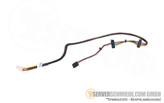 Dell 70cm ODD TBU SATA Backplane Cable 1x 4-pin gerade to 2x 15-pin + SATA slimline gerade T440 0GG0WN