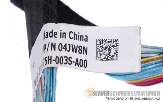 Dell 04JW8N RSR3 70cm R740 R940 R740xd NVMe Kabel cable 2x SFF-8654 gerade to 2x SFF-8654 Bay BP-A2 + B2