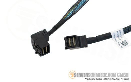 Dell 71cm SAS Kabel cable 2x SFF-8643 winkel to 1x SFF-8654 winkel R740 16xSFF 0W5XVV