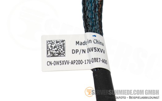 Dell 71cm SAS Kabel cable 2x SFF-8643 winkel to 1x SFF-8654 winkel R740 16xSFF 0W5XVV