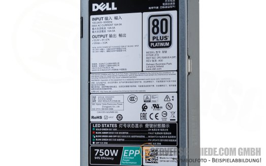 Dell 750W DPS-750AB-35 A PSU Netzteil blau blue rear-to-front airflow S5248F-ON 0R17R1