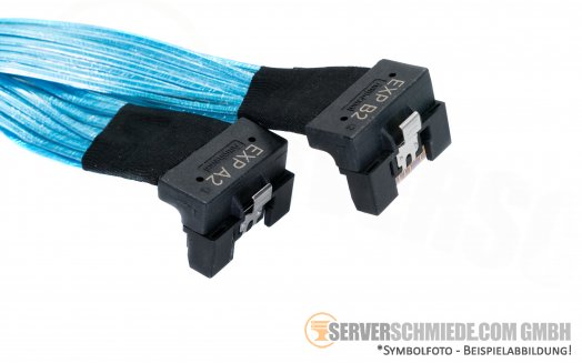 Dell 75cm R740xd 24x SFF NVMe Extender Cable Kabel for Bay A2/B2 - A/B 0M89H1