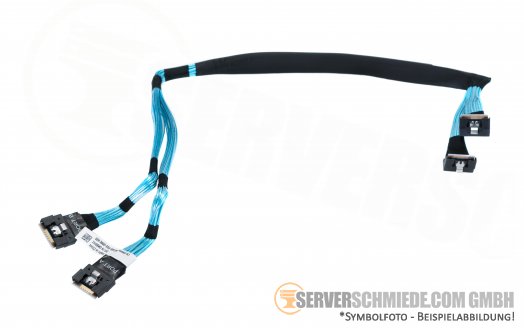 Dell 75cm R740xd 24x SFF NVMe Extender Cable Kabel for Bay A2/B2 - A/B 0M89H1