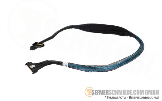 Dell 75cm SATA Kabel cable 1x SFF-8654 gerade to 1x SFF-8654 gerade R7960 0743H5