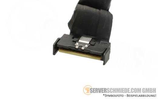 Dell 7cm Backplane to front PERC Controller Kabel cable 1x SFF-8654 8i gerade to 1x SFF-8654 8i winkel R760 H965i 0THJV8