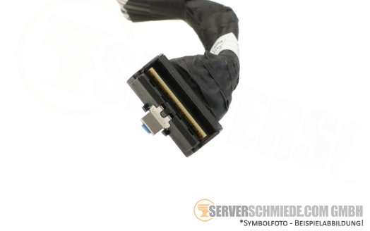 Dell 7cm Backplane to front PERC Controller Kabel cable 1x SFF-8654 8i gerade to 1x SFF-8654 8i winkel R760 H965i 0THJV8