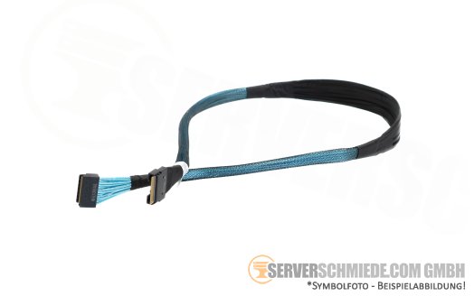 Dell 80cm front PERC to Mainboard Controller Kabel cable 1x SFF-8654 8i gerade to 1x SFF-8654 8i gerade R750 0XDC17